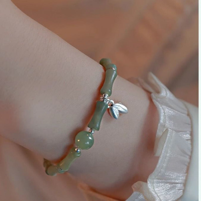 Butterfly Glass Beaded Female Niche High-grade Bracelets