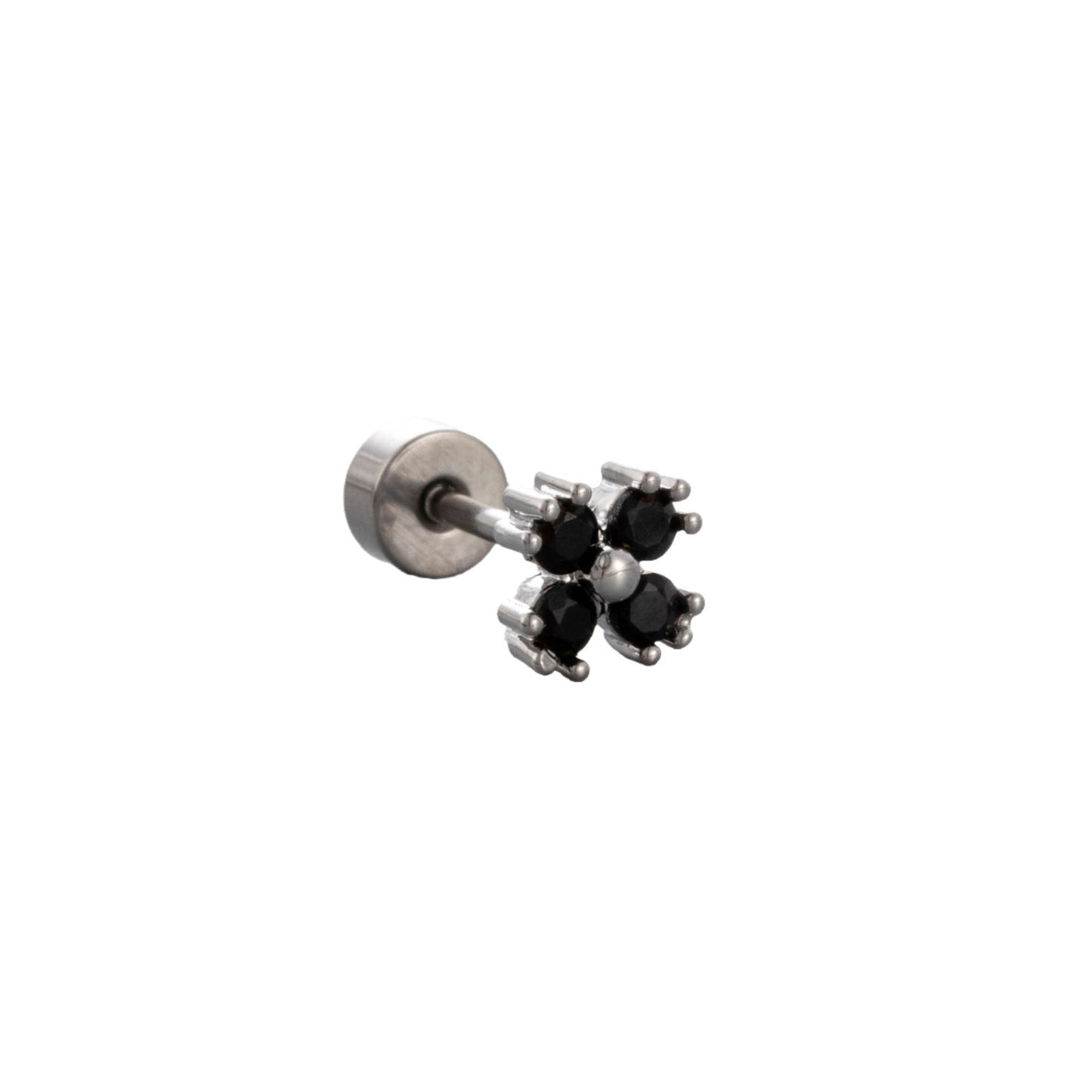 To Take Off Five-pointed Star Screw Earrings