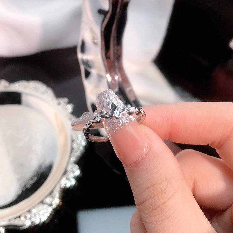 Minimalist Heart Geometric Simple Open Design Bracelets