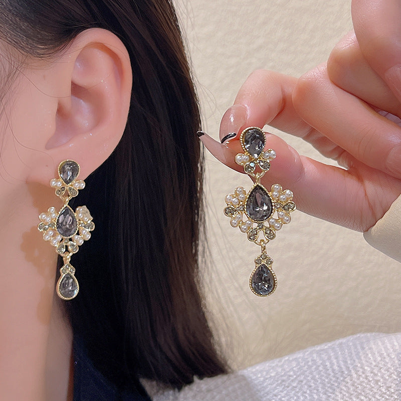 Women's Needle Korean Style Light Extravagant Love Earrings