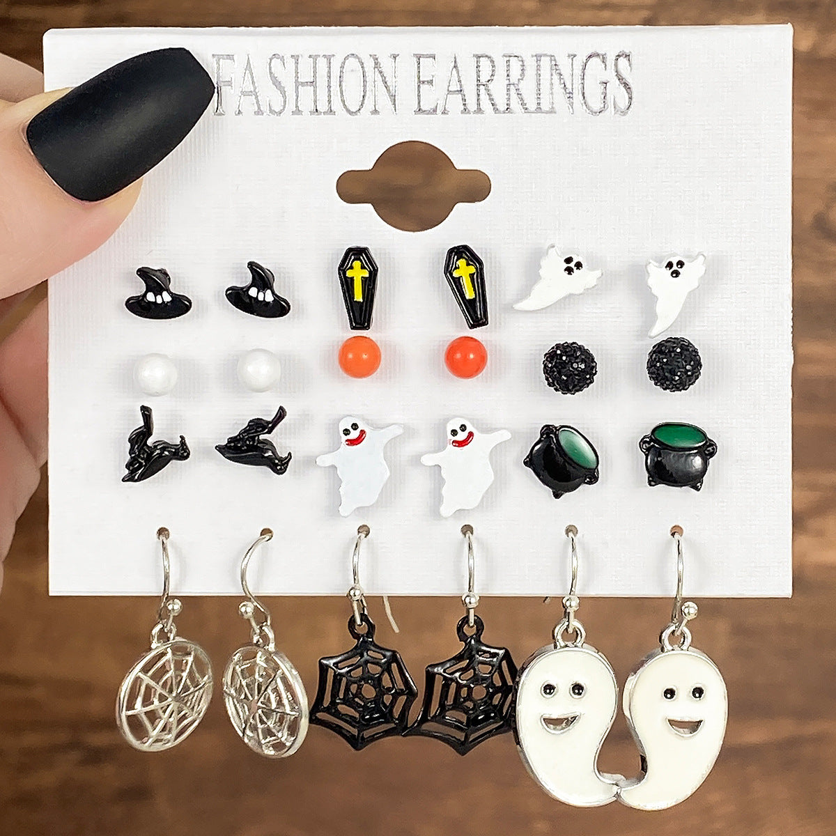 Halloween Suit Female Niche Affordable Luxury Earrings