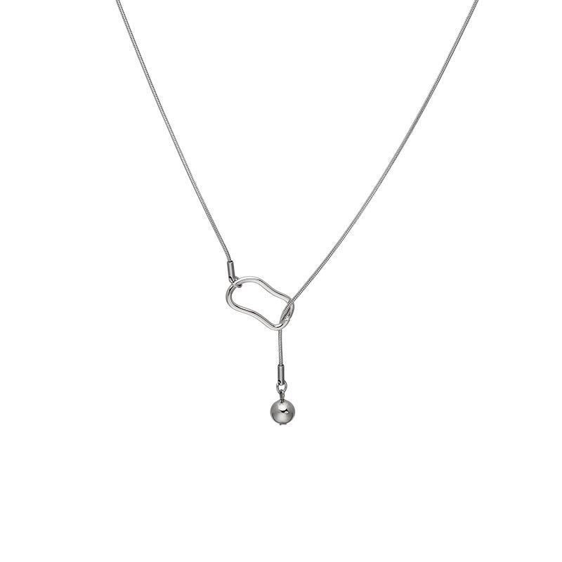 Women's Luxury Minority Ornament Geometric Sweater Chain Necklaces