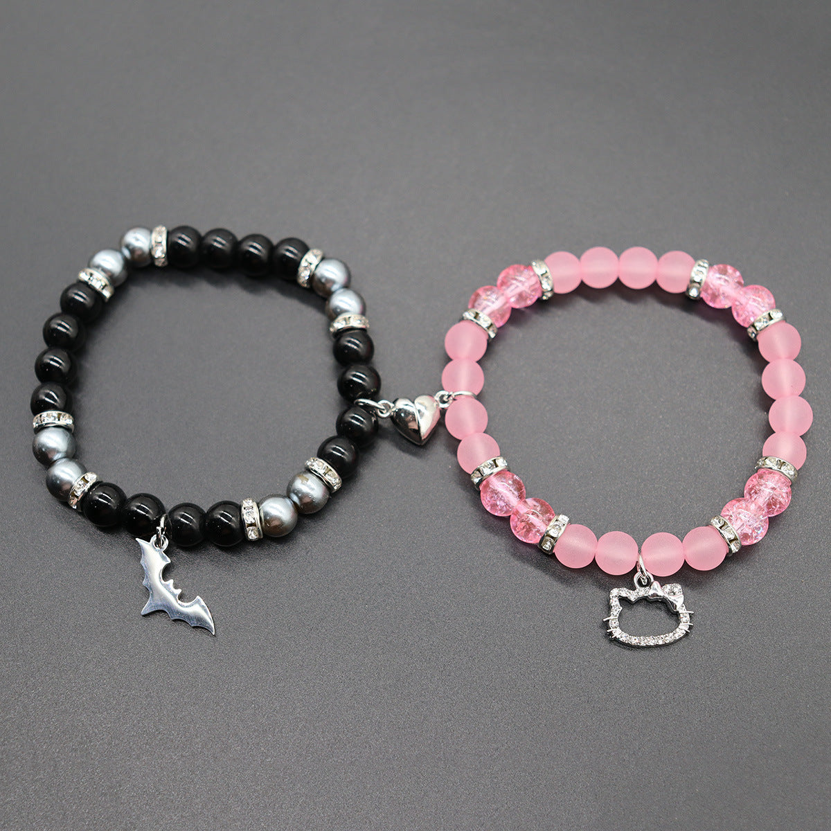 Men's Beaded Moon Sun Love Magnetic For Bracelets