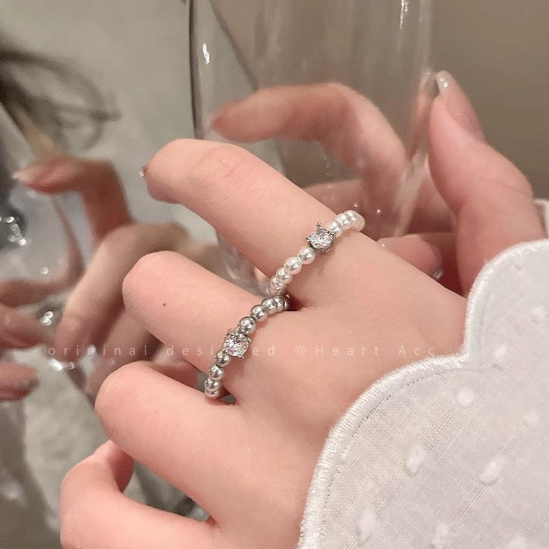 Light Luxury Minority Design Advanced Sense Index Rings