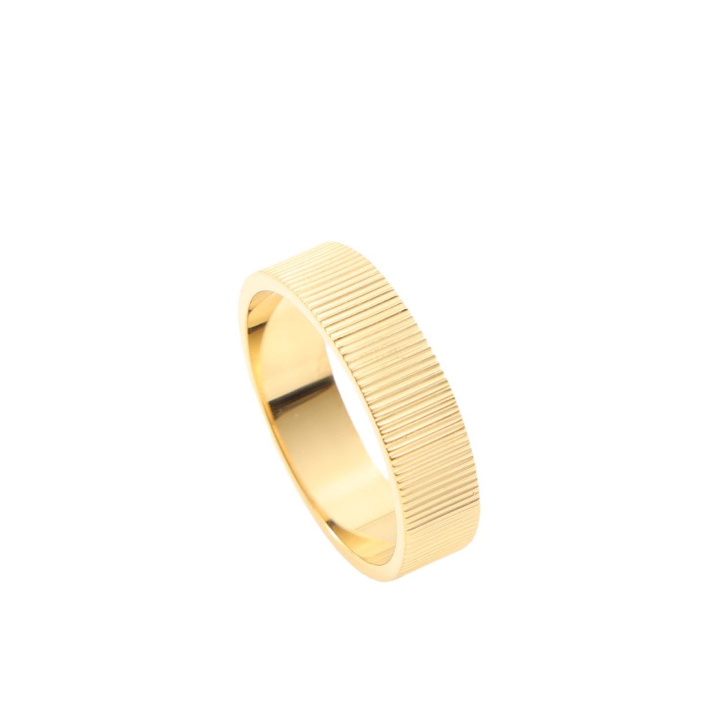Dimmer Different Angles Brightness Titanium Steel Gold Rings