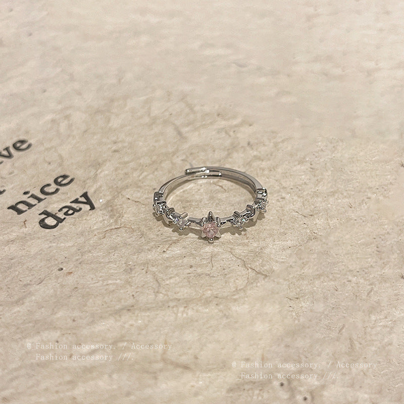 Niche Design Female Temperament Wild Personality Rings