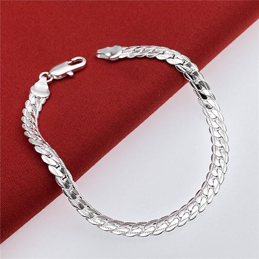 Jewelry Sier-plated Fashionable Exquisite Lace Side Bracelets