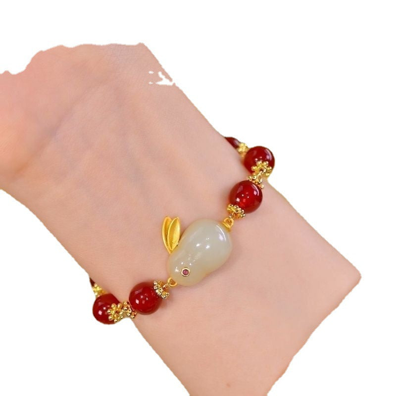 Beads Jade Hare Female Fashion Valentine's Bracelets