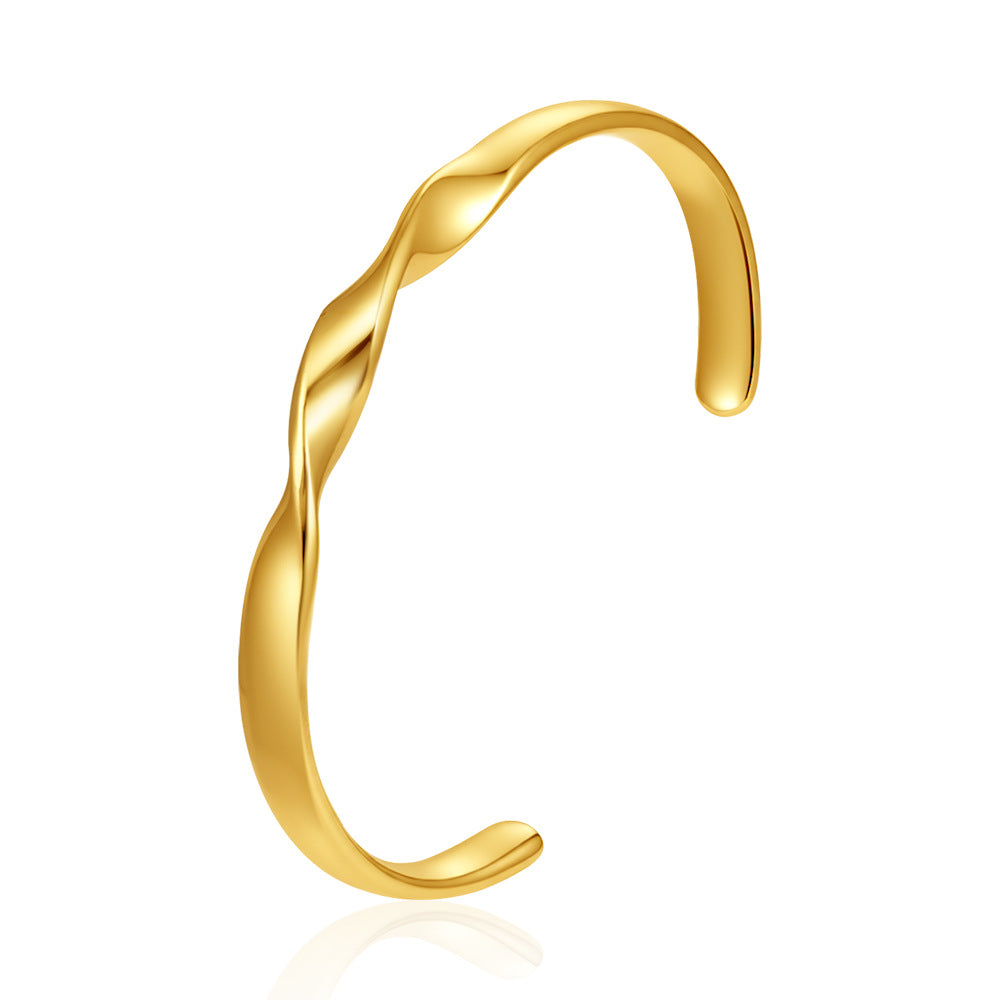 Classic Geometric Layered Retro Simple Female Bracelet