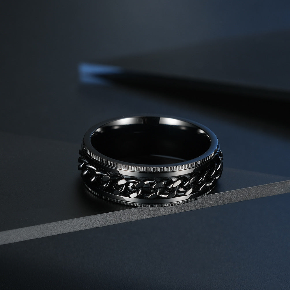 Chain Rotation Decompression Titanium Steel Transfer Roller Stainless Ring