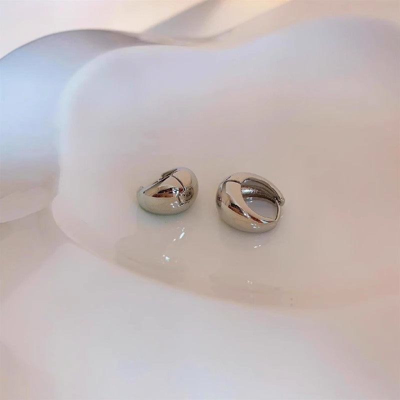 Drop Simple Ear Clip Female Korean Earrings
