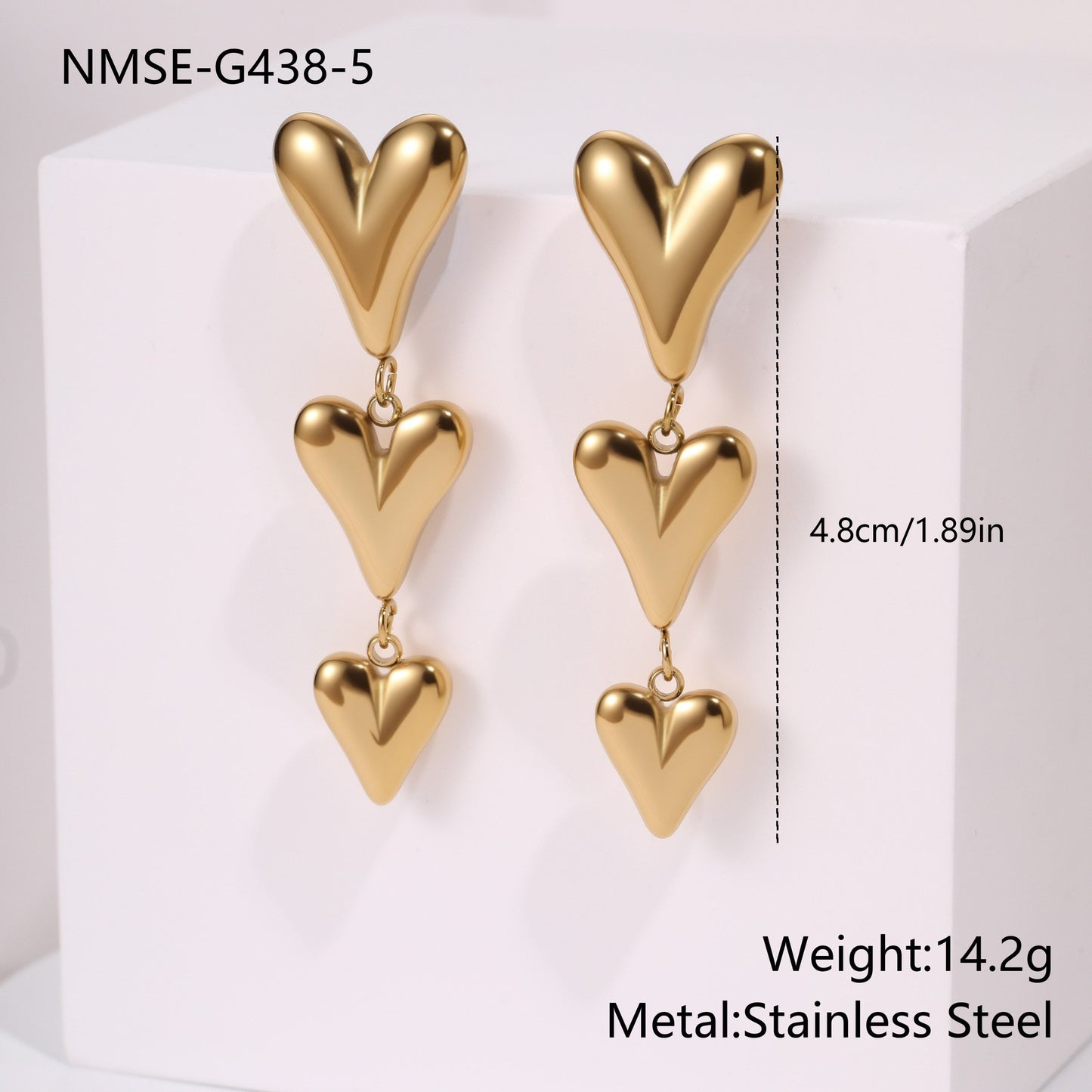 Titanium Steel Valentine's Day Gift Love Souvenir High Jewelry Set