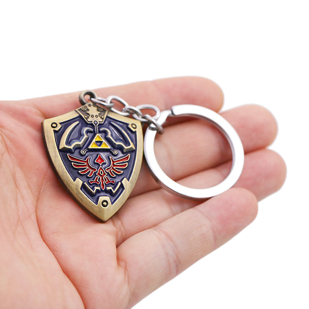 Game Ornament Legend Of Zelda Shield Necklaces