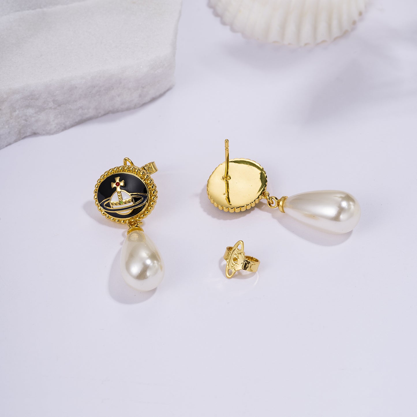 Korean Style Zircon Wheat Ear Clip Earrings