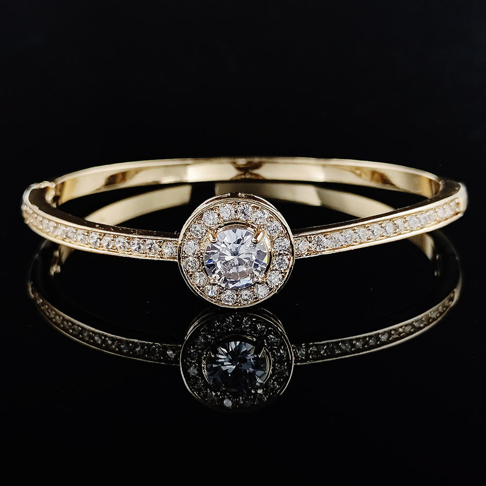 Irregular Opening Adjustable Personality Light Luxury Design Bracelet