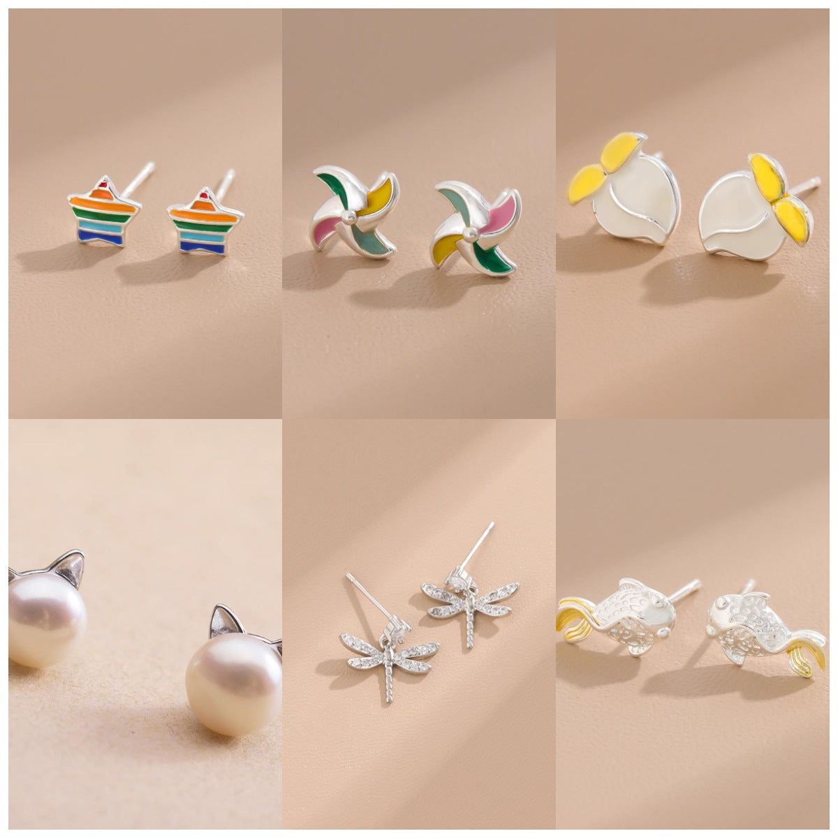 Fashion Creative Stall Petite Elegant Temperamental Earrings