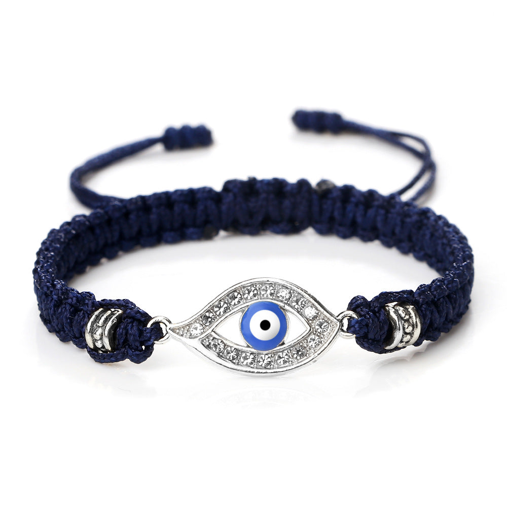 Devil's Eye Starry Eyes Woven Couple Bracelet