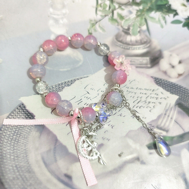 Moon Glazed Female Design Simple High Sense Versatile Bracelet