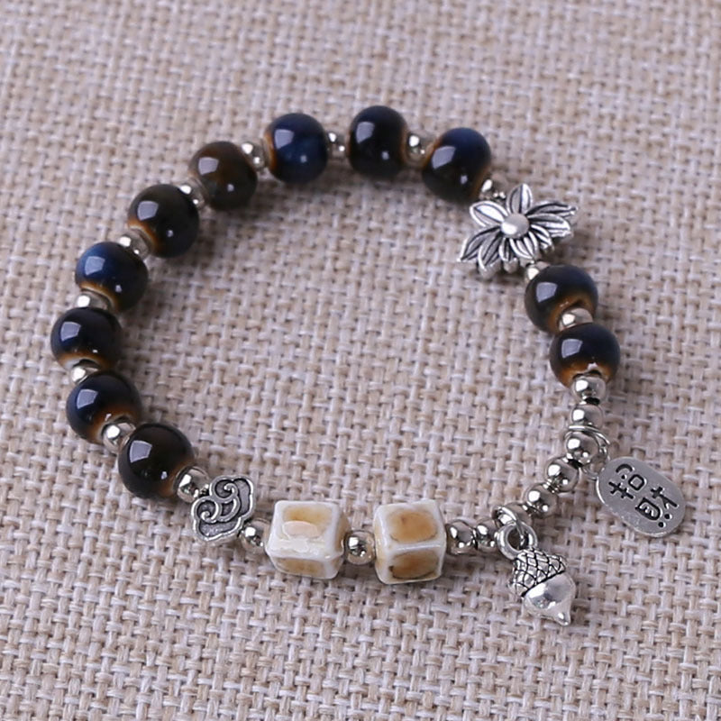 Ceramic High Temperature Kiln Transmutation Beads Mix Match Personalized Bracelets