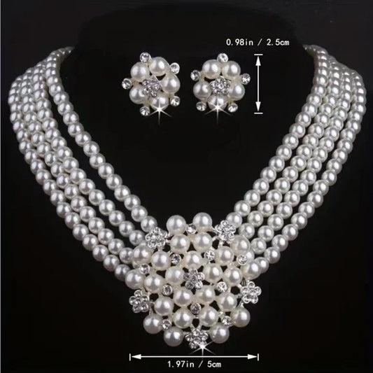 Style Refined Grace Crystal Clavicle Chain Necklaces