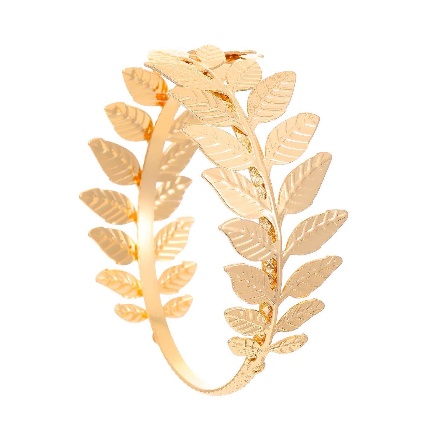 Personalized Leaf Female Creative Exaggerating Armband Bracelet