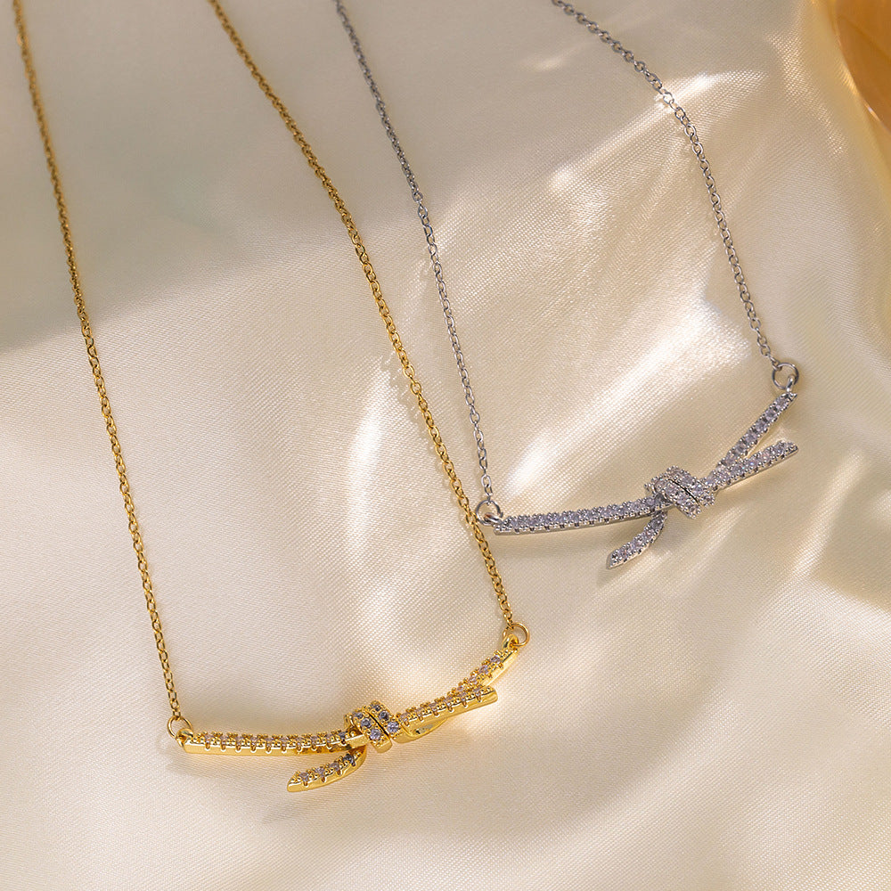 Women's Twisted String For Design Fashion Temperament Necklaces