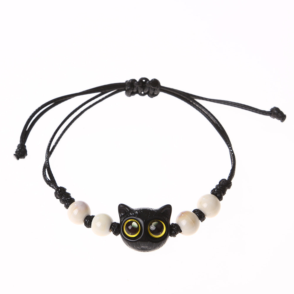 Women's & Men's Cute Kitty Style Niche Personality Sweet Bracelets