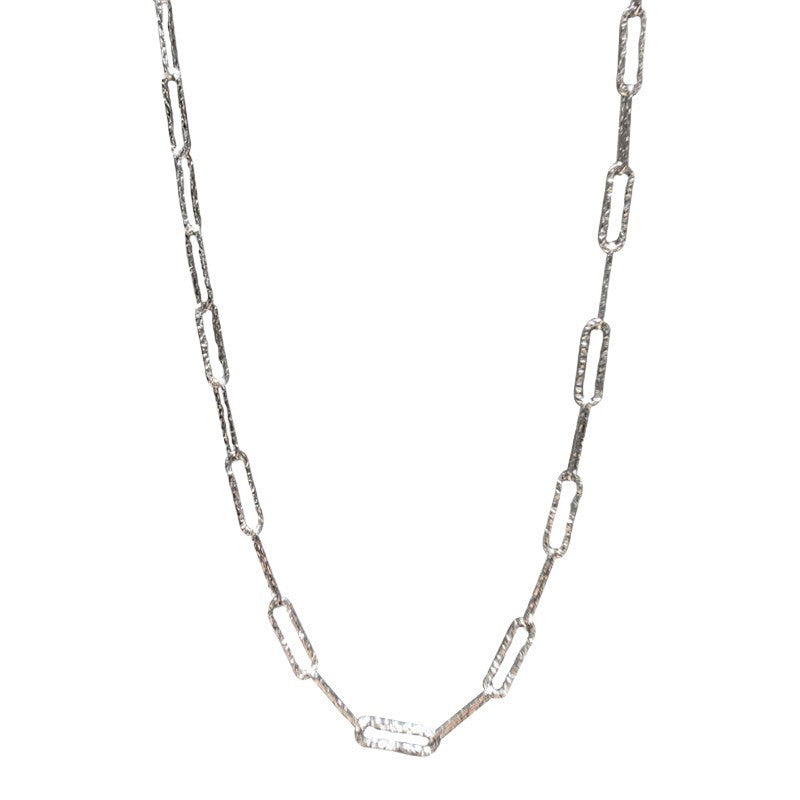 Sier Arrow Heart Melon Seeds Sterling Necklace