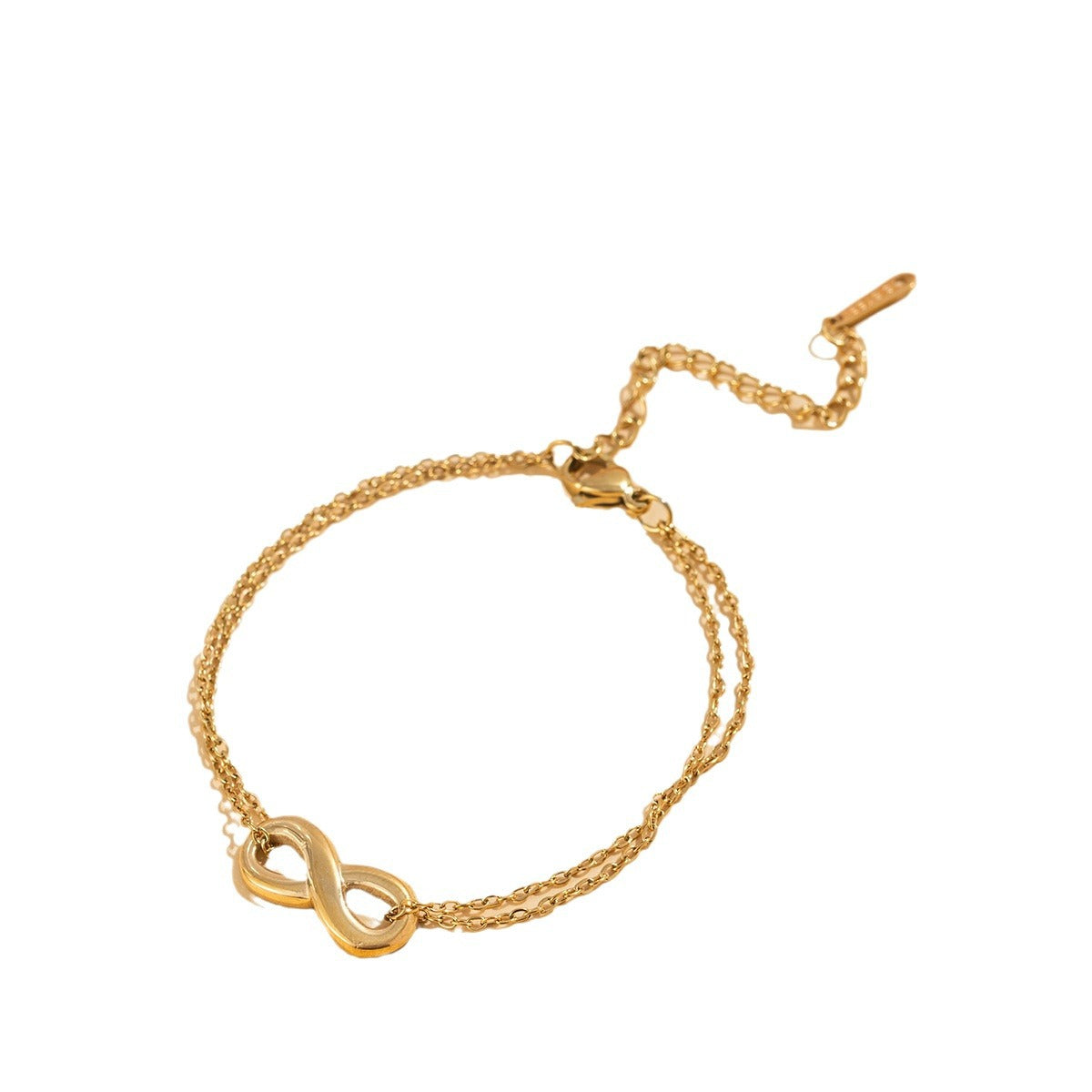 Fashion Personality Versatile Chain Infinite Heart Bracelets