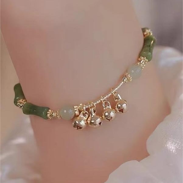 Chinese Style Bamboo Bell Niche Retro Bracelets