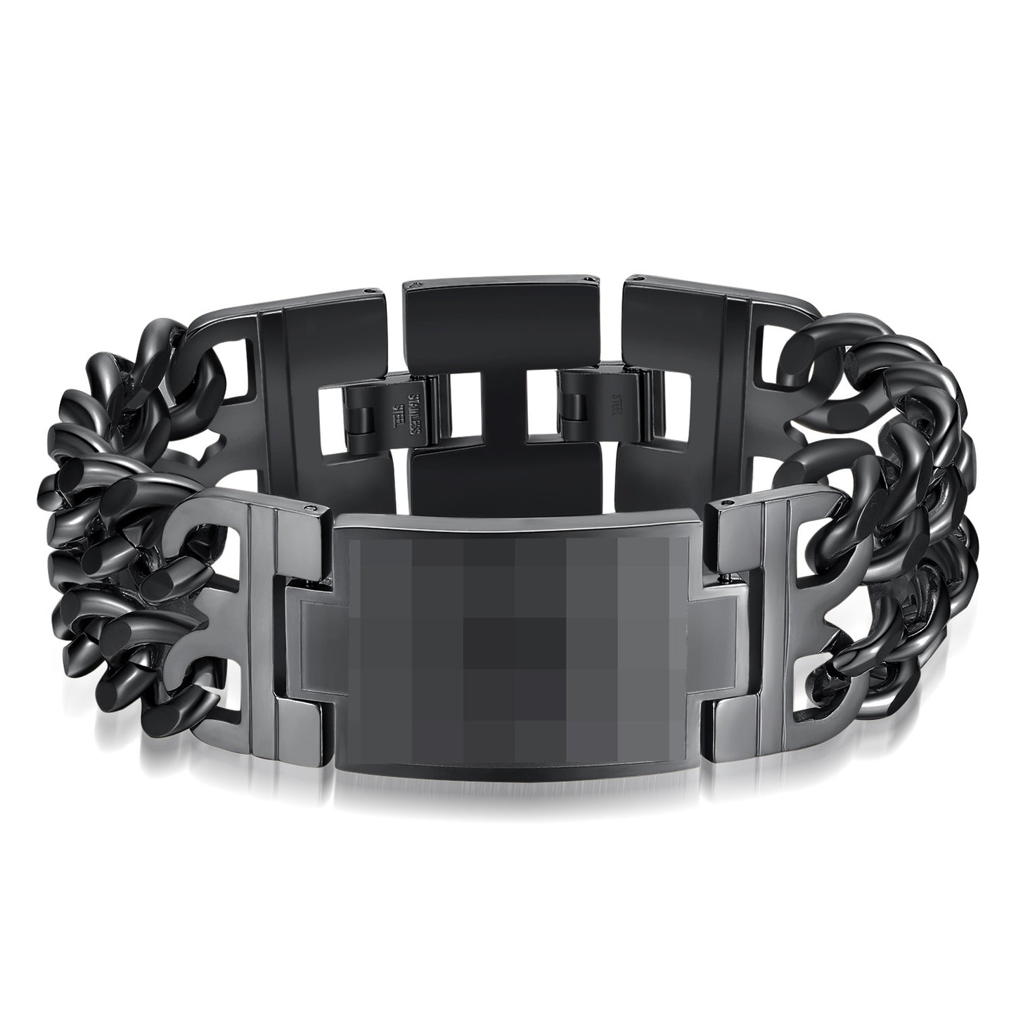 Men's Ornament Retro Domineering Titanium Steel Hip Bracelets