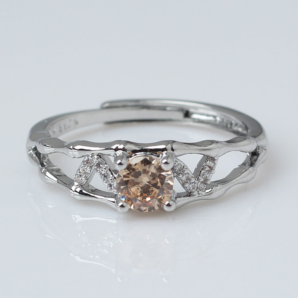 Fresh Sweet Korean Style High Sense Rings