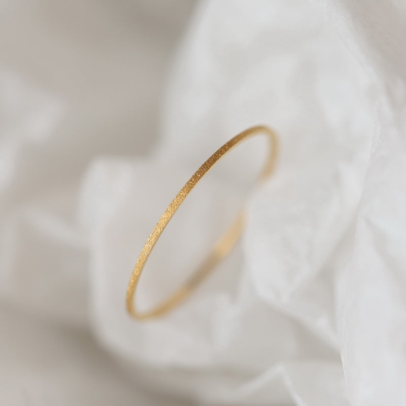 Glittering Joint Stacked Simple Commute Wear Rings