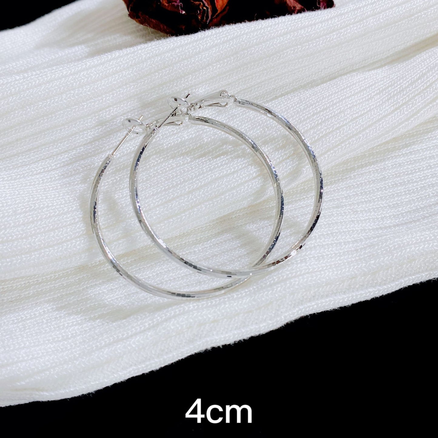 Retro Style Exaggerated Personalized Big Circle Female Earrings