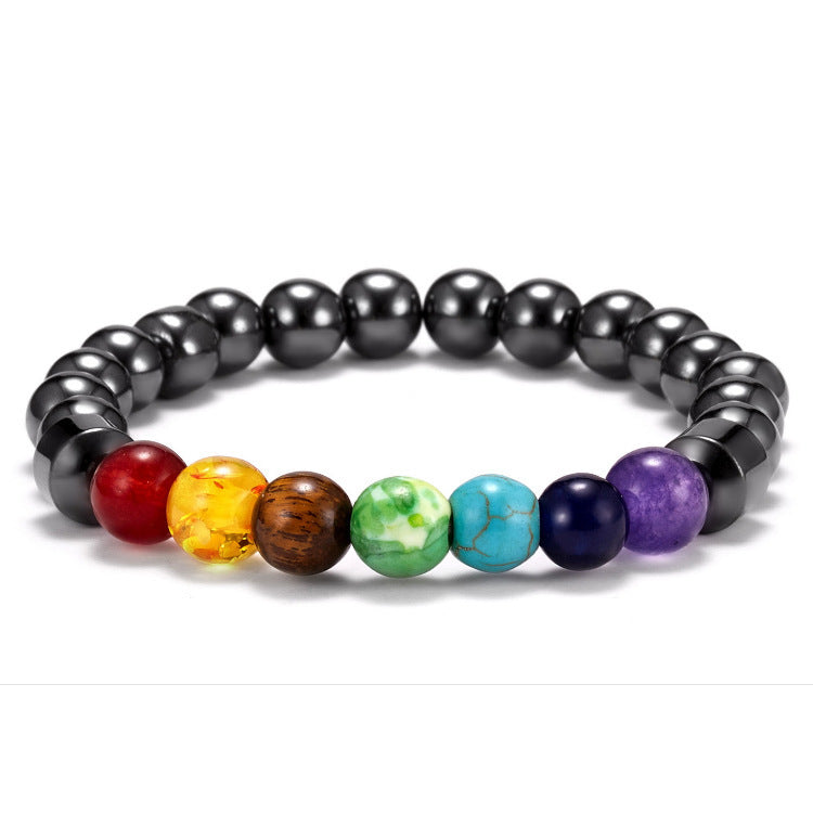 Women's & Men's Korean Fashion Creative Rainbow Woven Adjustable Bracelets