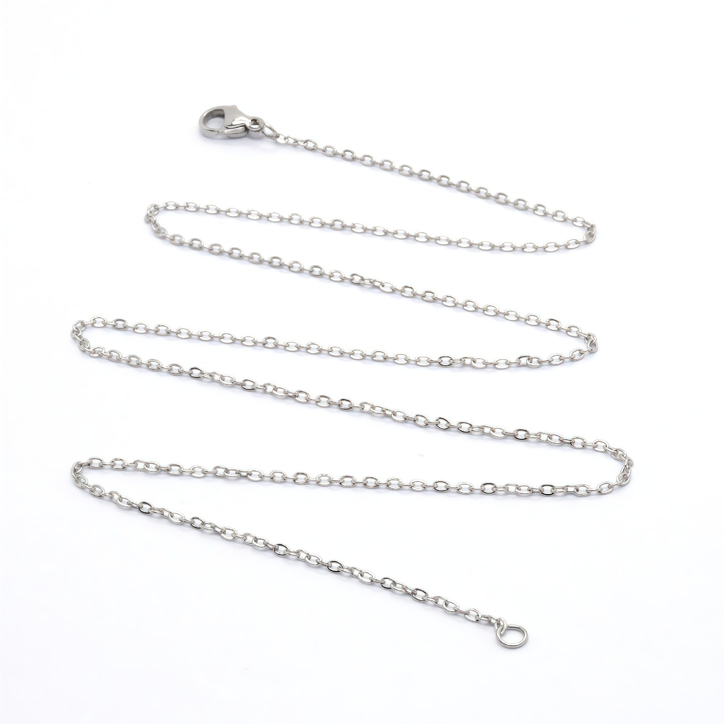 Korean Style Simple Cross Chain Clavicle Unisex Vacuum Necklaces