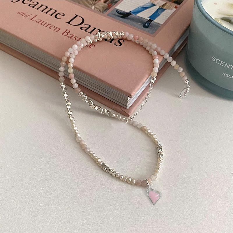 Pearl Daisy Color Beaded High Fashion Necklaces