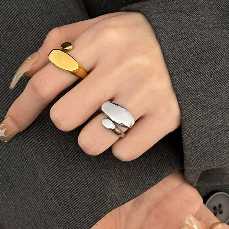 Color Retaining Open Female Metal Niche Rings
