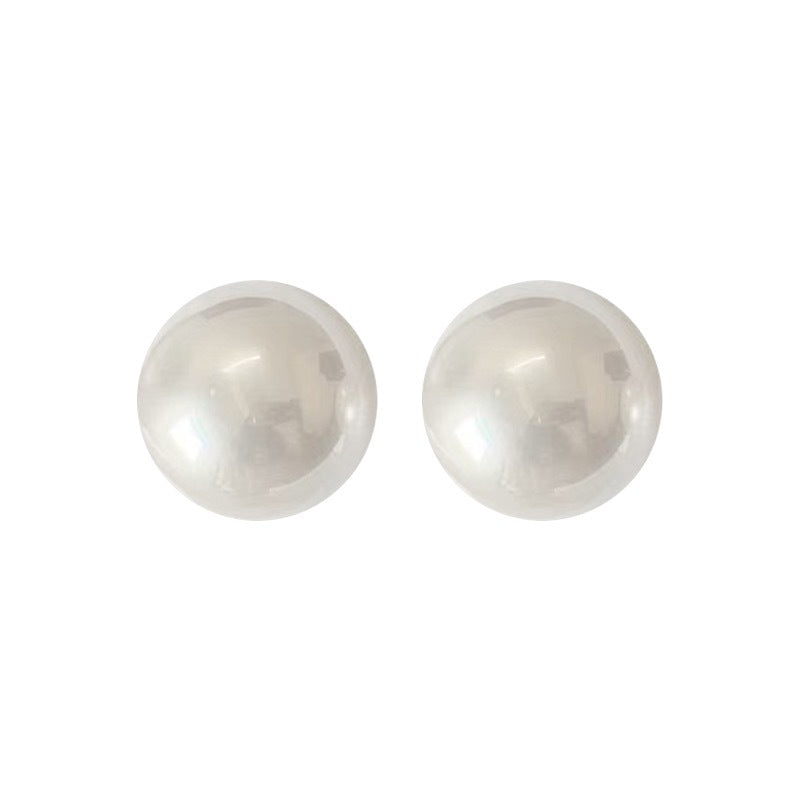 Women's Pearl Niche Design Retro Temperament Sier Rings