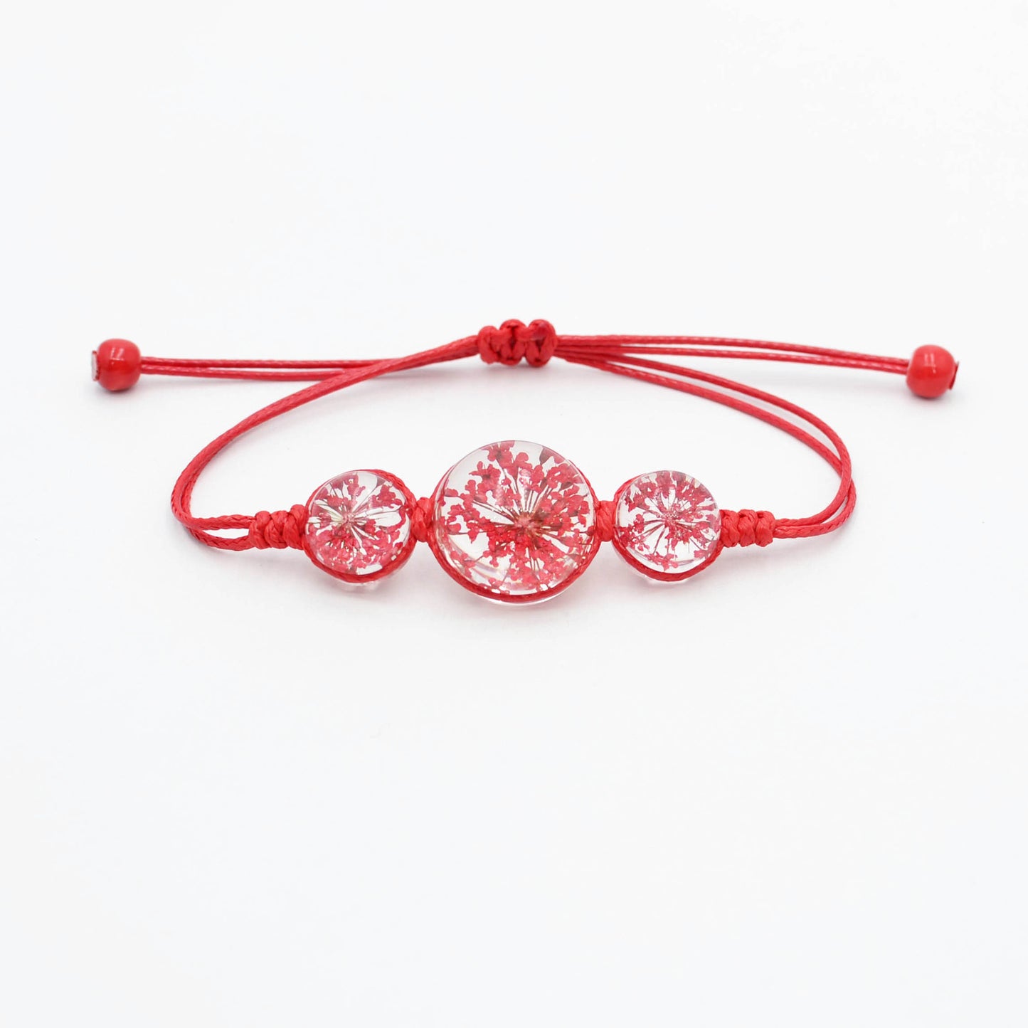 Cherry Blossom Red Rope Hand Weaving Bracelets