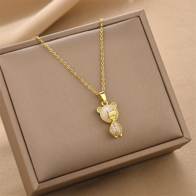 Accessories Fashion Personalized Simple Clavicle Chain Necklaces