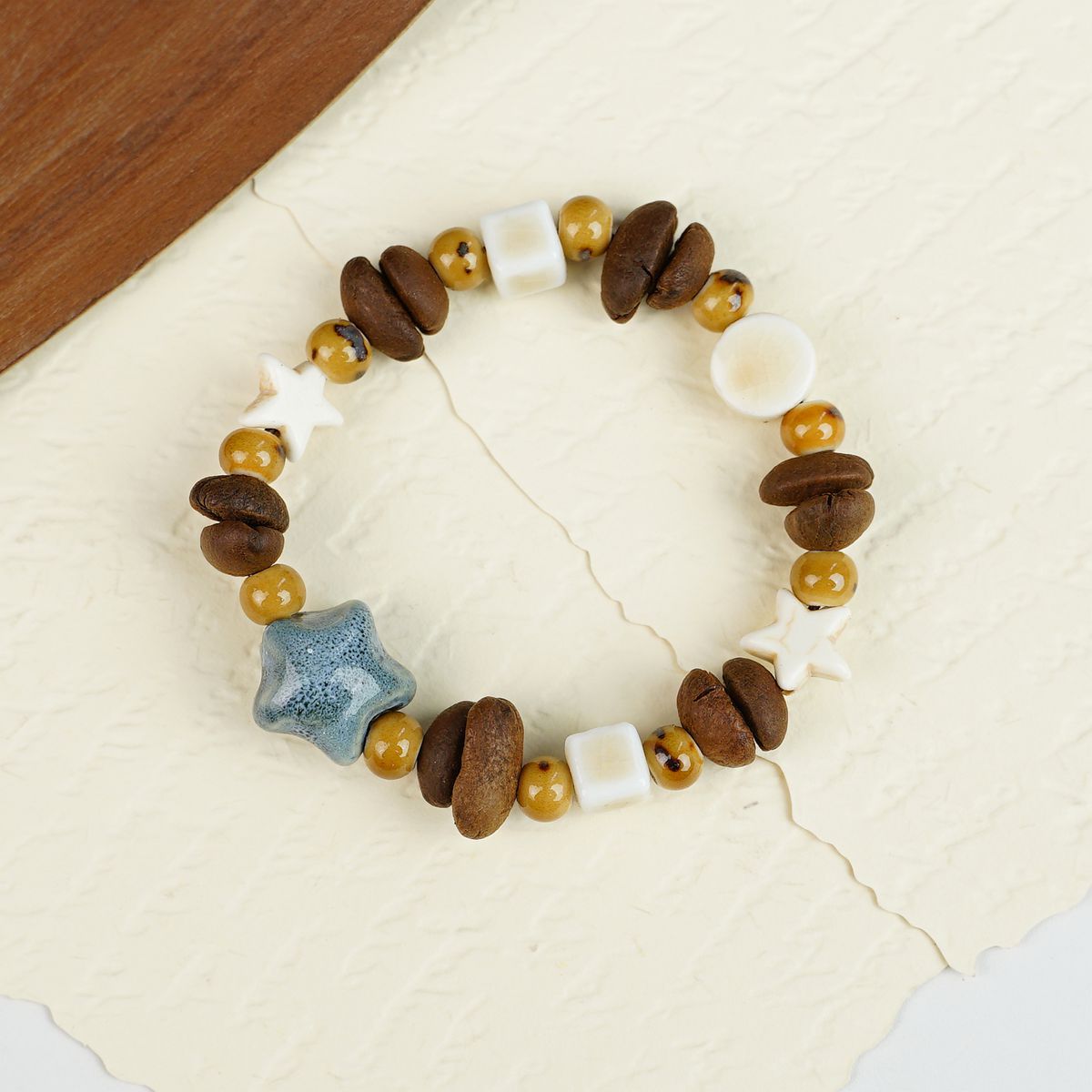Women's Ceramic Coffee Beans Refreshing High-grade Chinese Bracelet