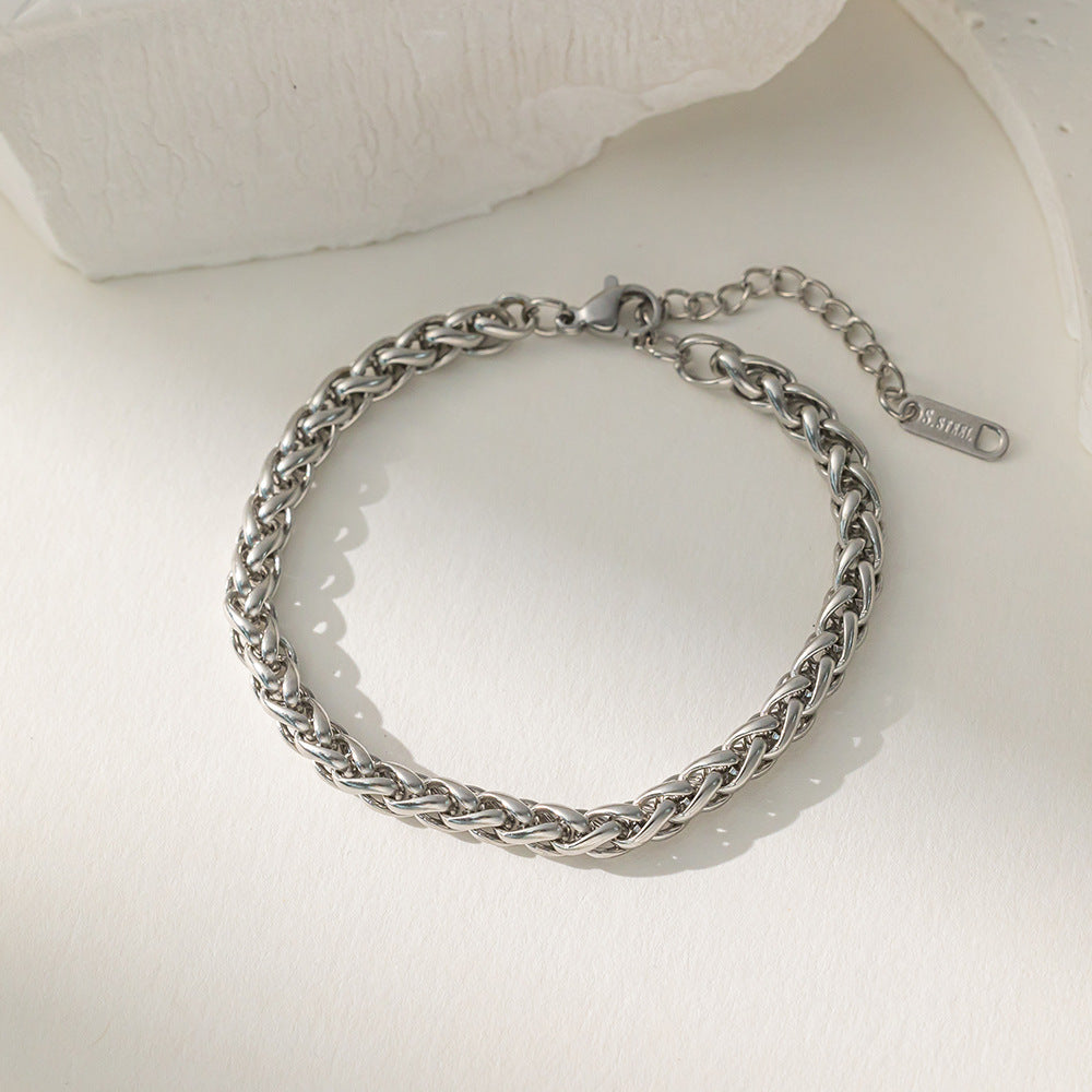 Stainless Steel Jewelry Trendy Fashion Chain Bracelets