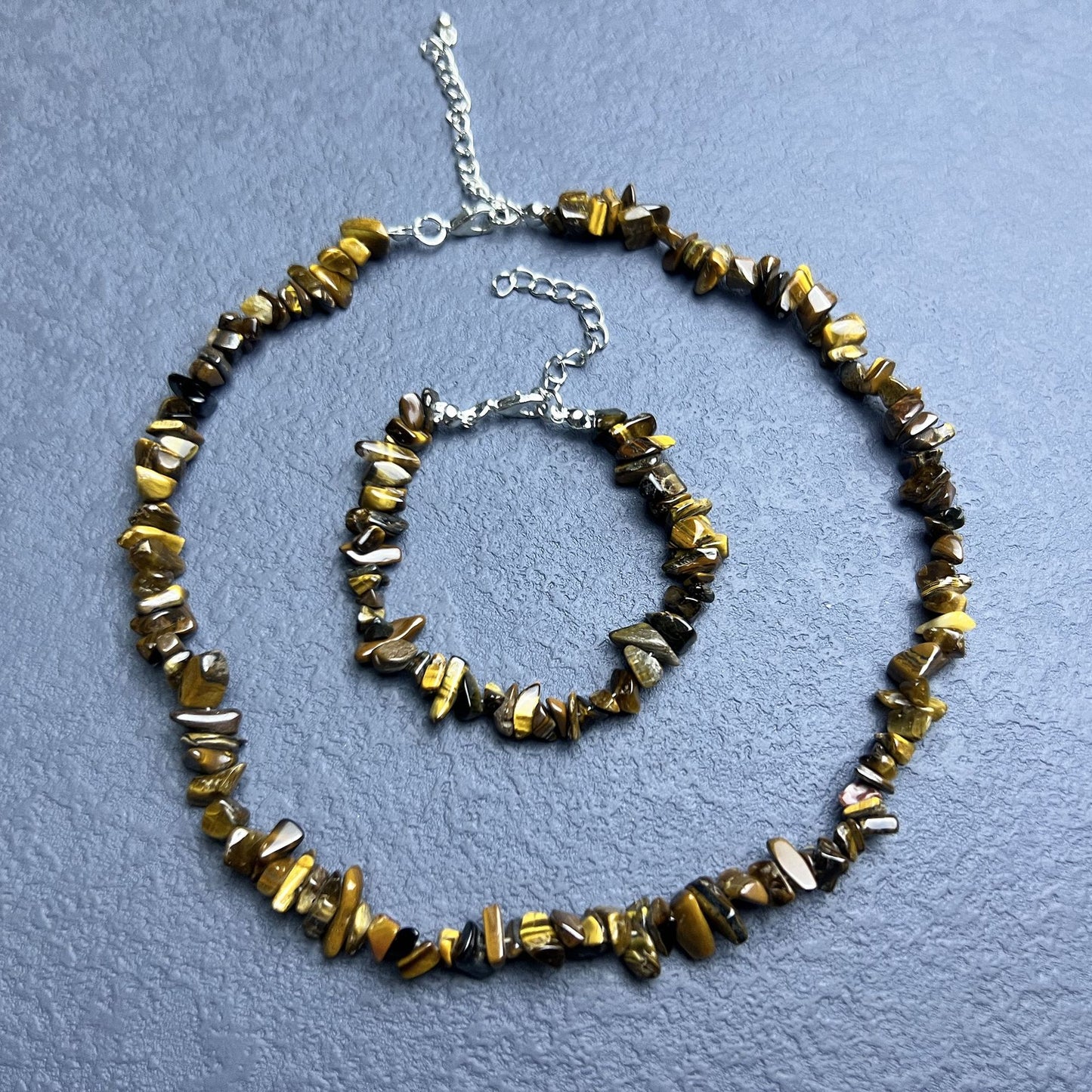 Crystal Irregular Gravel Clavicle Chain Creative Necklaces