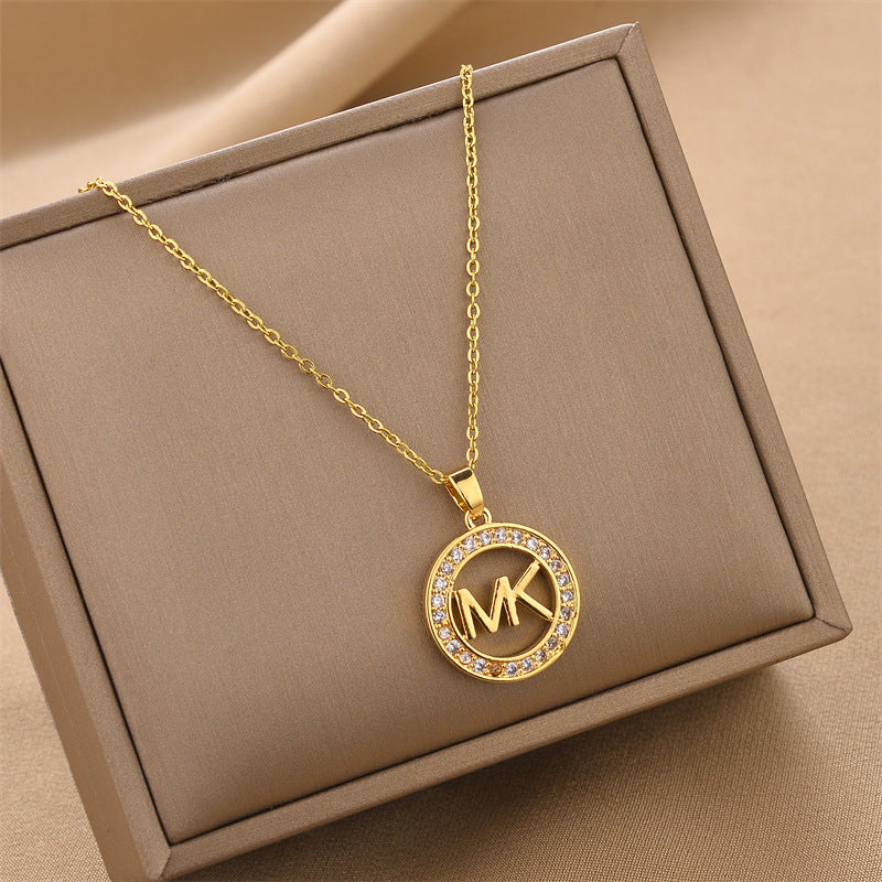 Accessories Fashion Personalized Simple Clavicle Chain Necklaces