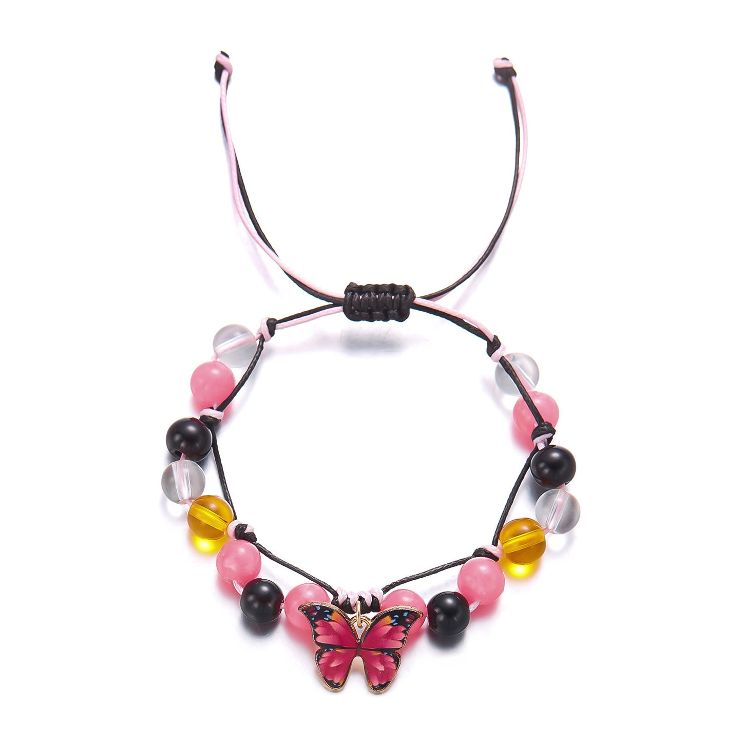 Fashion Painting Oil Design Butterfly Color Bracelets