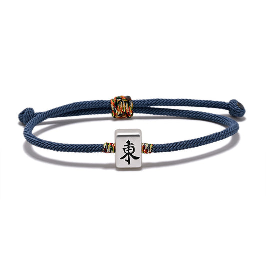 Export Personalized Ancient Retro Mahjong Fortune Bracelet