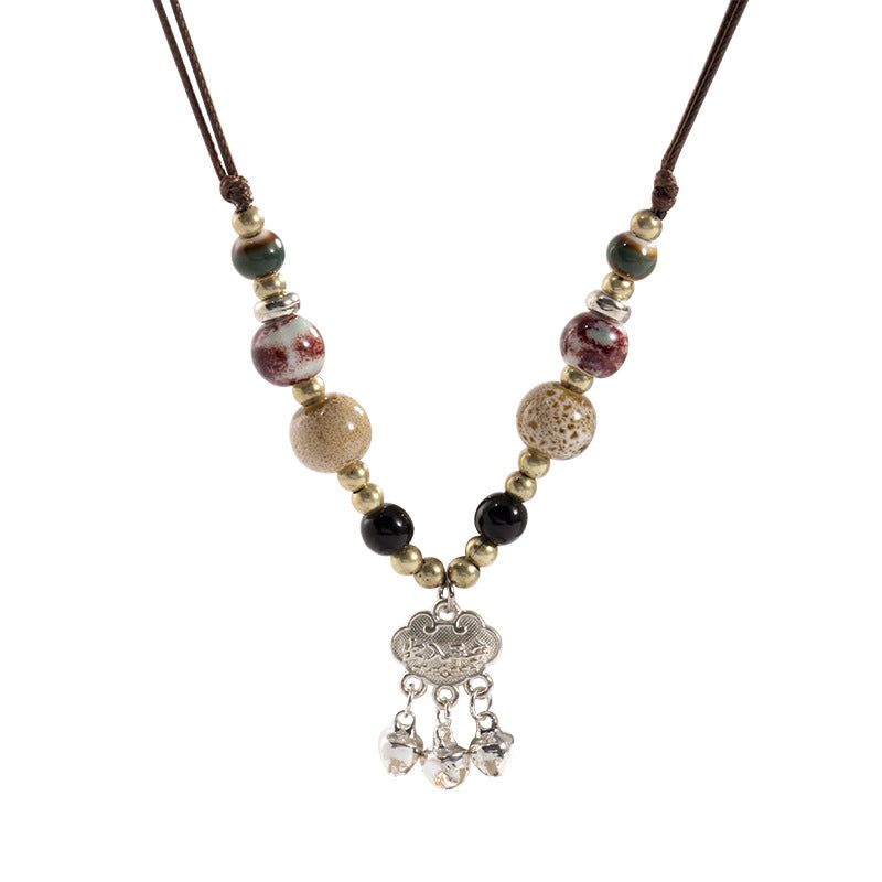 Women's Retro Ethnic Style Zen Woven High-grade Necklaces