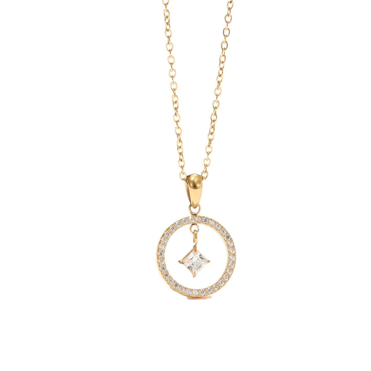 Gold Sier Color Advanced Minority Simple Clavicle Necklaces