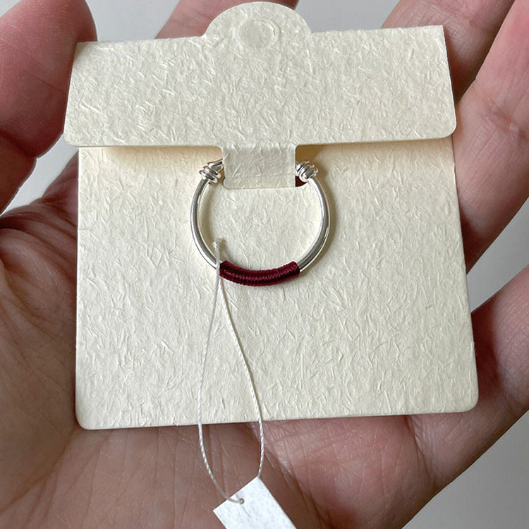 Women's Rope Simple Chinese Advanced Sense Tail Rings